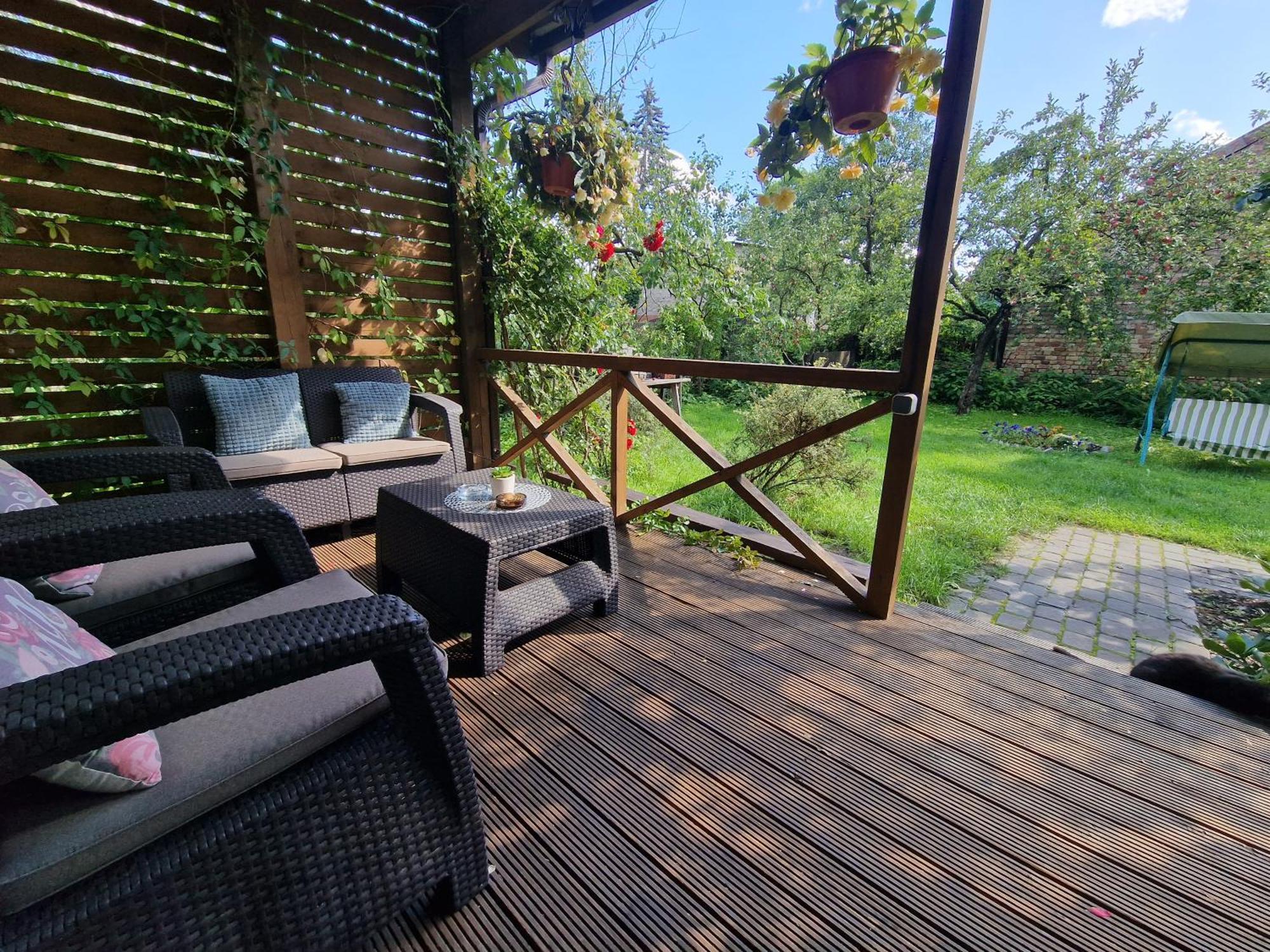 Boutigue City House With Terrace And Garden Free Parking Riga Exteriör bild